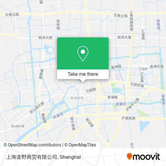 上海道野商贸有限公司 map