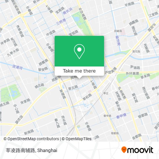 莘凌路南辅路 map