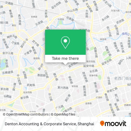 Denton Accounting & Corporate Service map