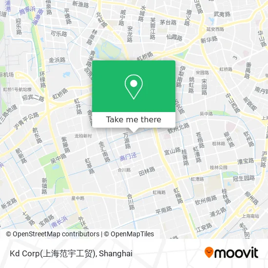 Kd Corp(上海范宇工贸) map