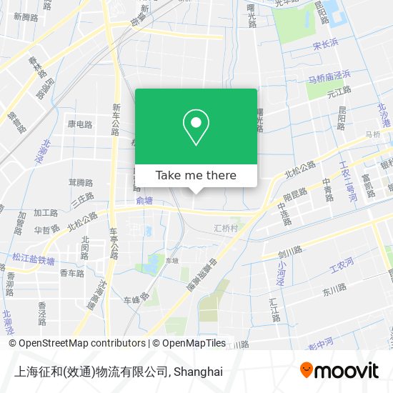 上海征和(效通)物流有限公司 map