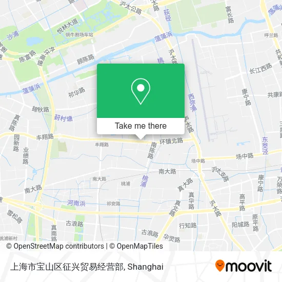 上海市宝山区征兴贸易经营部 map