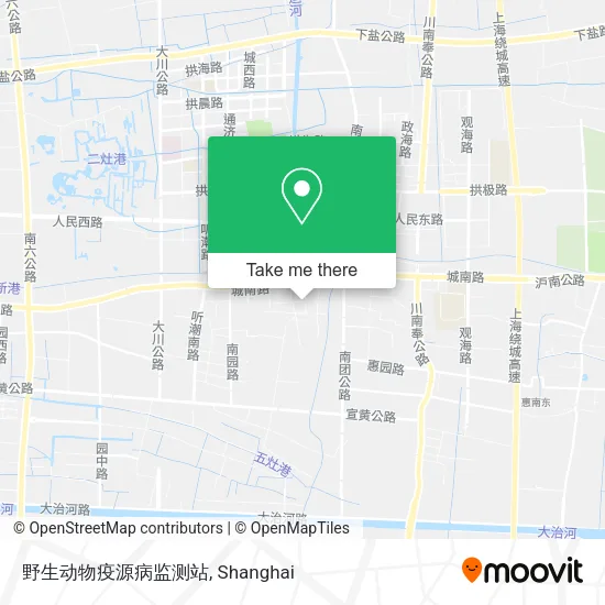 野生动物疫源病监测站 map