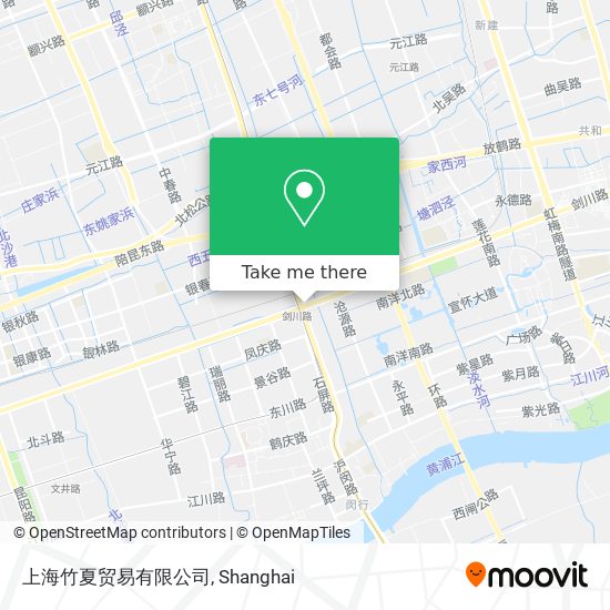 上海竹夏贸易有限公司 map