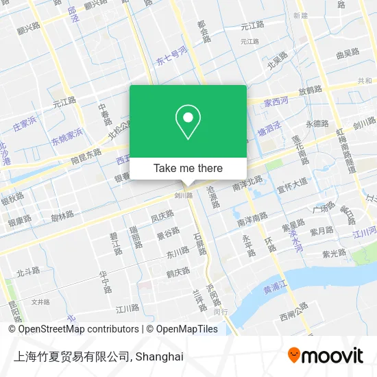 上海竹夏贸易有限公司 map