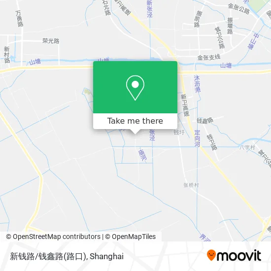 新钱路/钱鑫路(路口) map