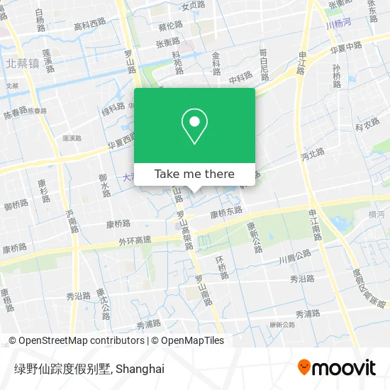 绿野仙踪度假别墅 map