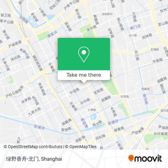 绿野香舟-北门 map