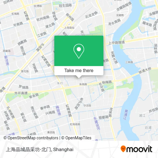 上海晶城晶采坊-北门 map