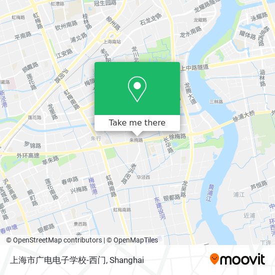 上海市广电电子学校-西门 map