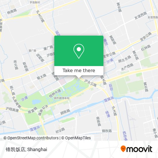 锋凯饭店 map