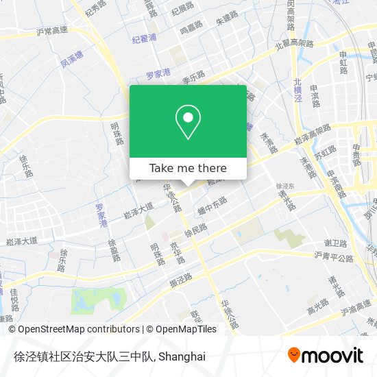 徐泾镇社区治安大队三中队 map