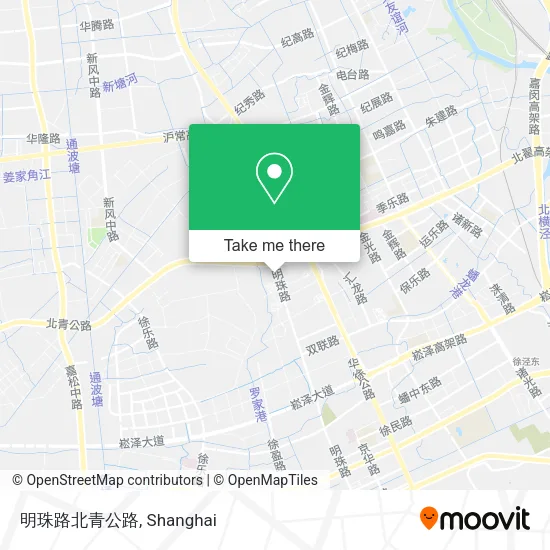 明珠路北青公路 map
