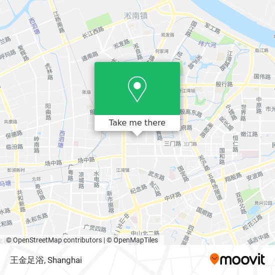 王金足浴 map