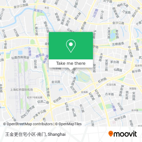 王金更住宅小区-南门 map