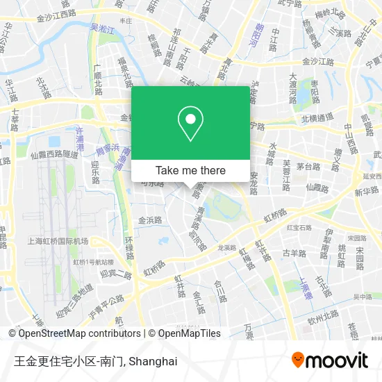 王金更住宅小区-南门 map