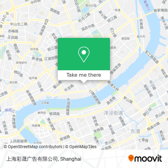 上海彩晟广告有限公司 map