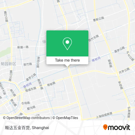 顺达五金百货 map