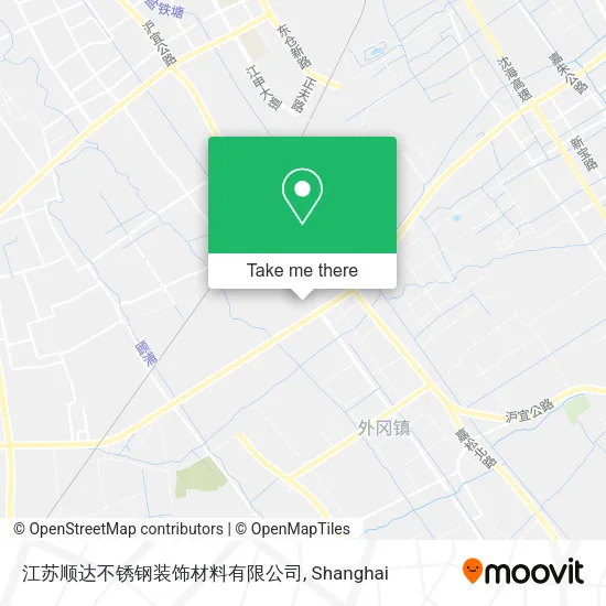 江苏顺达不锈钢装饰材料有限公司 map