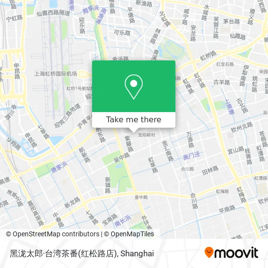 黑泷太郎·台湾茶番(红松路店) map