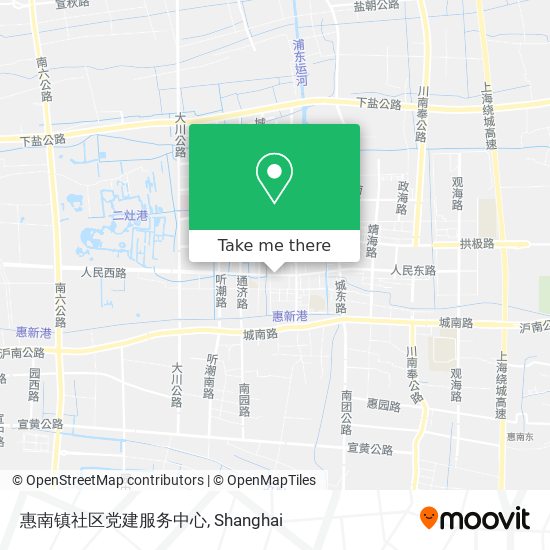 惠南镇社区党建服务中心 map