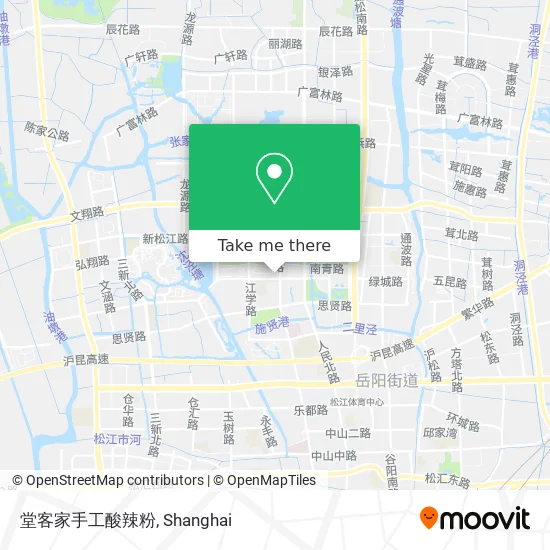 堂客家手工酸辣粉 map