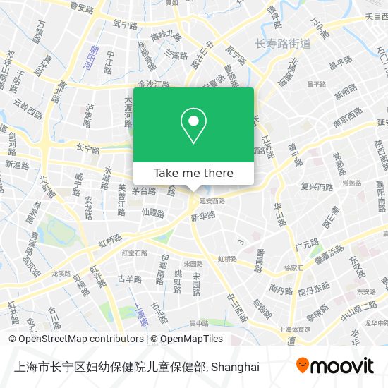 上海市长宁区妇幼保健院儿童保健部 map