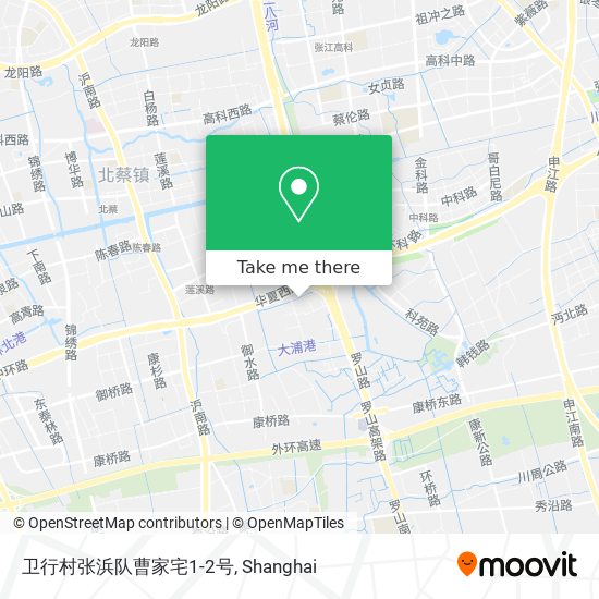 卫行村张浜队曹家宅1-2号 map