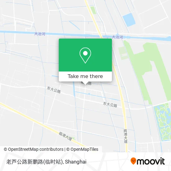 老芦公路新鹏路(临时站) map