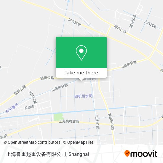 上海誉重起重设备有限公司 map