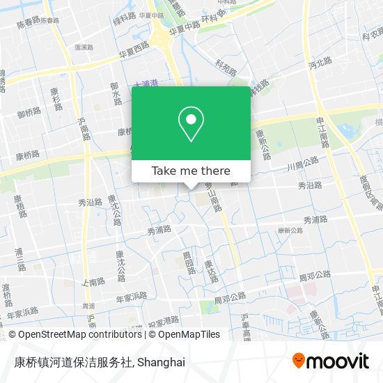 康桥镇河道保洁服务社 map