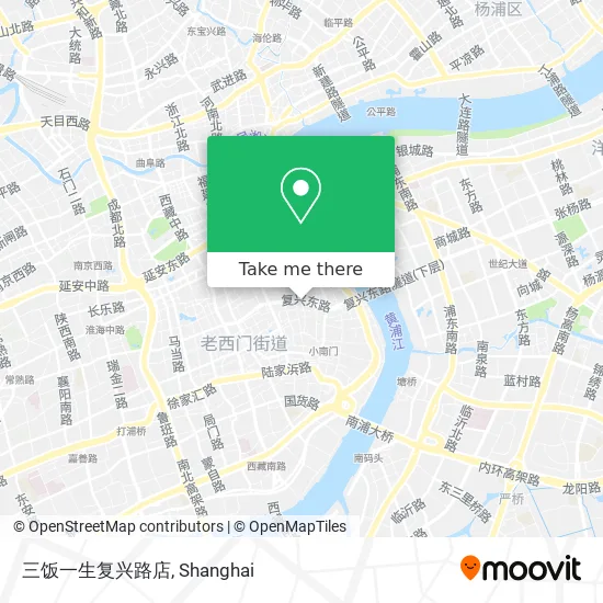 三饭一生复兴路店 map
