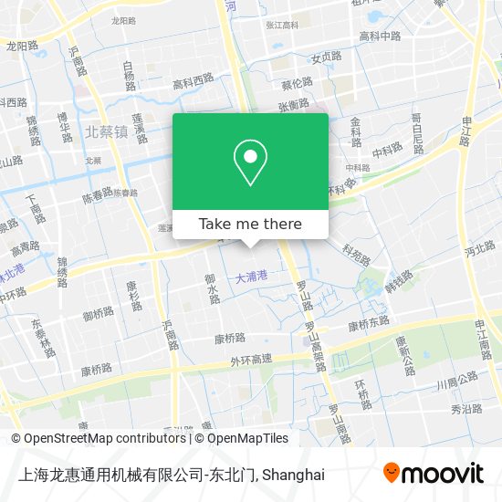 上海龙惠通用机械有限公司-东北门 map