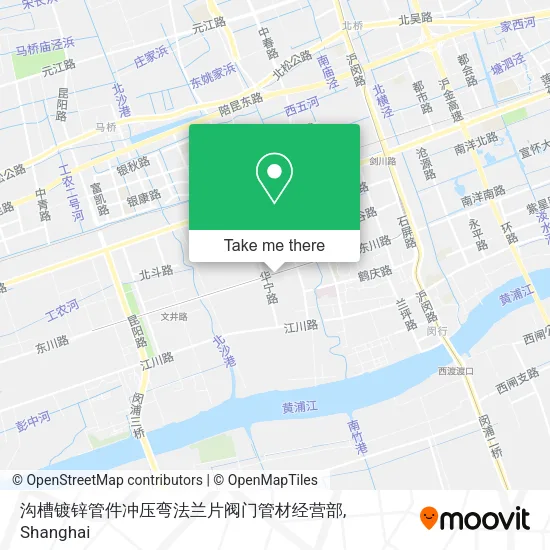 沟槽镀锌管件冲压弯法兰片阀门管材经营部 map