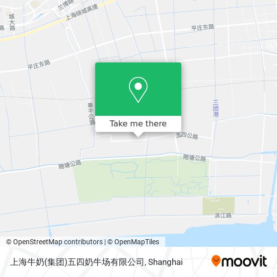 上海牛奶(集团)五四奶牛场有限公司 map