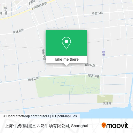 上海牛奶(集团)五四奶牛场有限公司 map