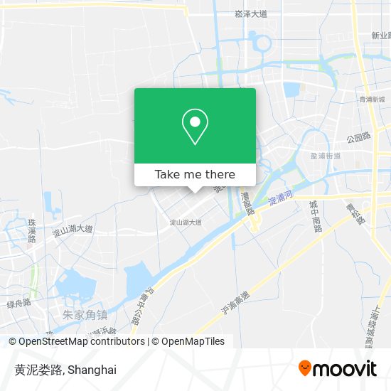 黄泥娄路 map