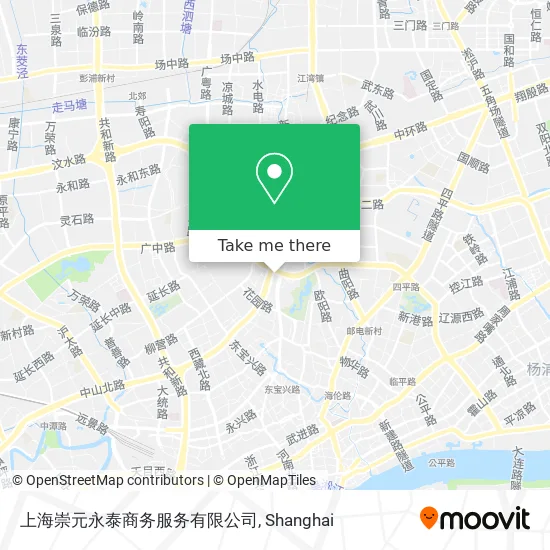 上海崇元永泰商务服务有限公司 map
