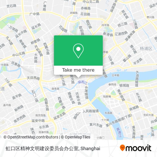 虹口区精神文明建设委员会办公室 map