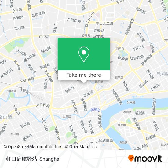 虹口启航驿站 map