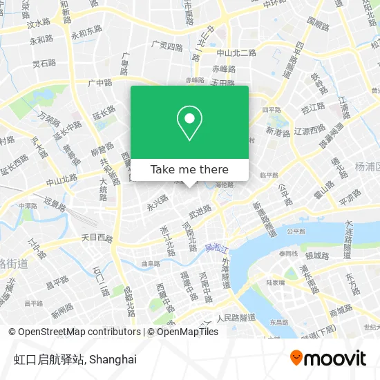 虹口启航驿站 map