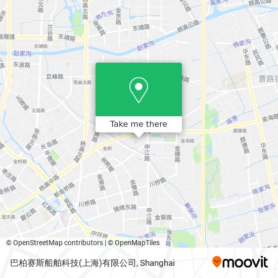 巴柏赛斯船舶科技(上海)有限公司 map
