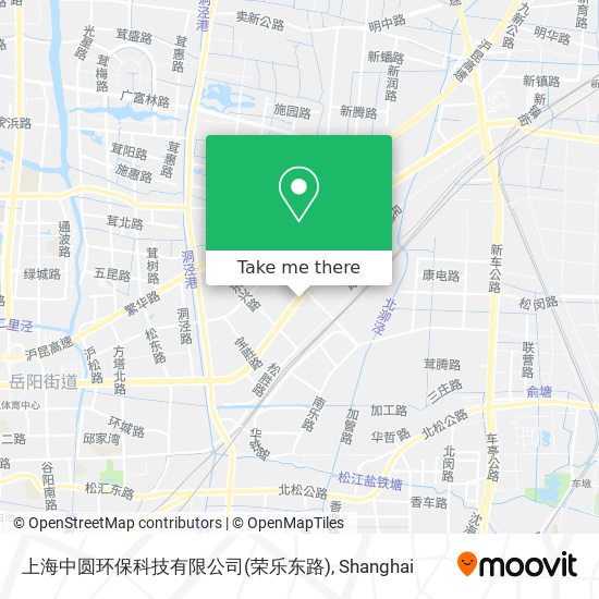 上海中圆环保科技有限公司(荣乐东路) map