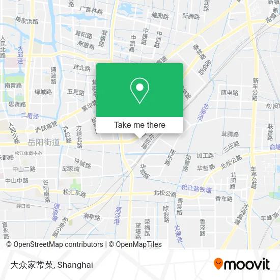 大众家常菜 map