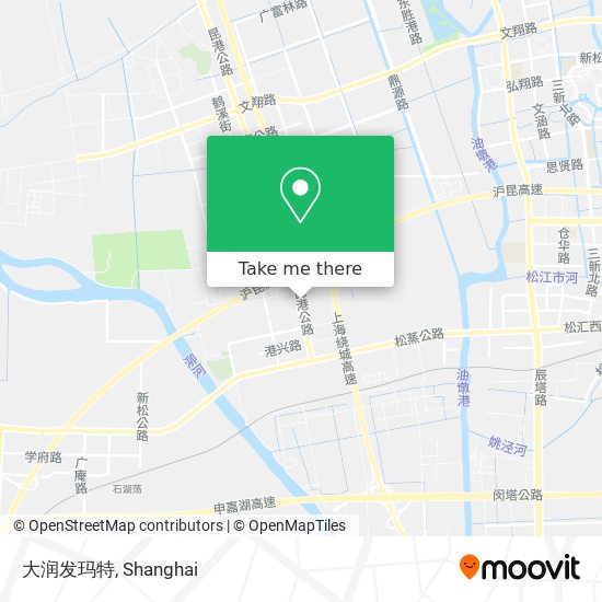 大润发玛特 map