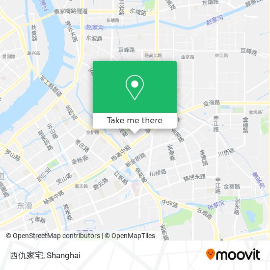 西仇家宅 map