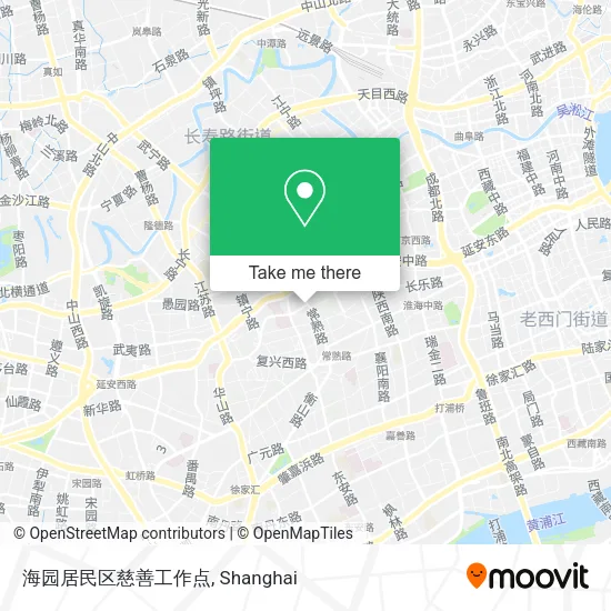 海园居民区慈善工作点 map
