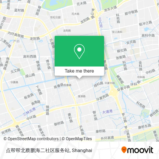 点帮帮北蔡鹏海二社区服务站 map
