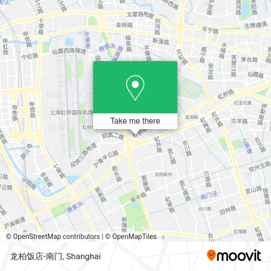 龙柏饭店-南门 map