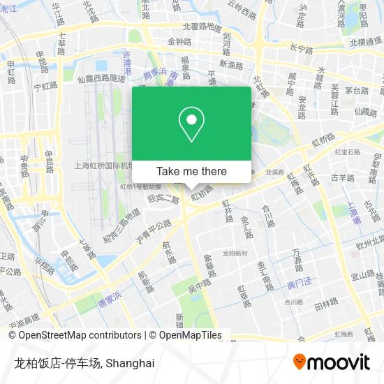 龙柏饭店-停车场 map